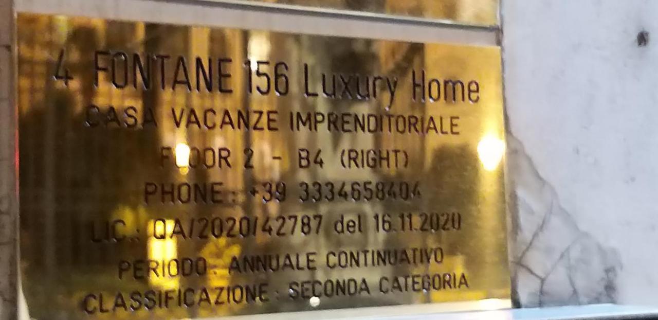 4 Fontane 156 Luxury Home Róma Kültér fotó
